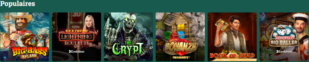 jeux de populares au cresus casino